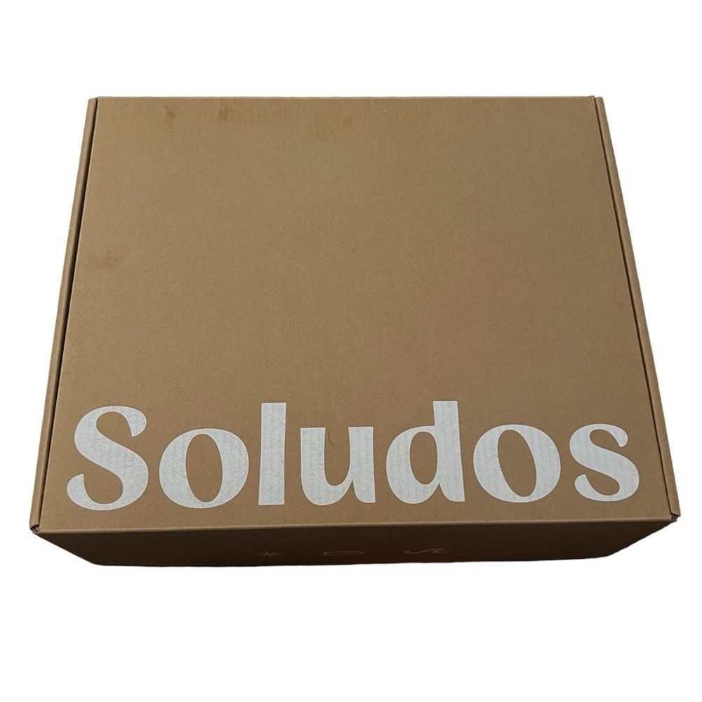 SOLUDOS INIZA HIGH TOP SAGE SNEAKERS 8.5 NEW IN BOX - Picture 3 of 14